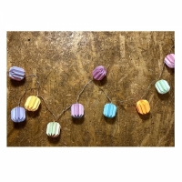 Ghirlanda LED decorabila, cu 10 lampioane, 160 cm, multicolor, RMS R03-0550